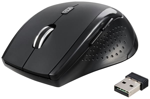 Renkforce RF-5827190 datormöss Kontor högerhand RF Trådlös Optisk 1600 DPI Renkforce RF-5827190 datormöss Kontor högerhand RF Trådlös Optisk 1600 DPI
