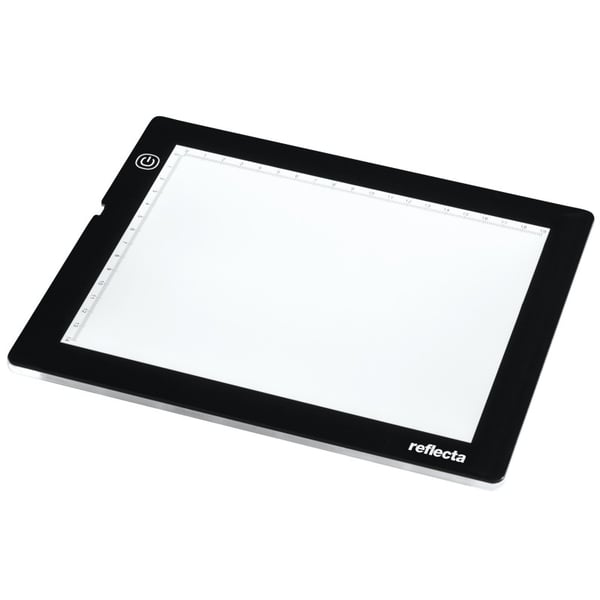 Miniatyrbillede 1 af 3: Reflecta LED Light Pad A5 Super Slim Enkelt billedramme Sort