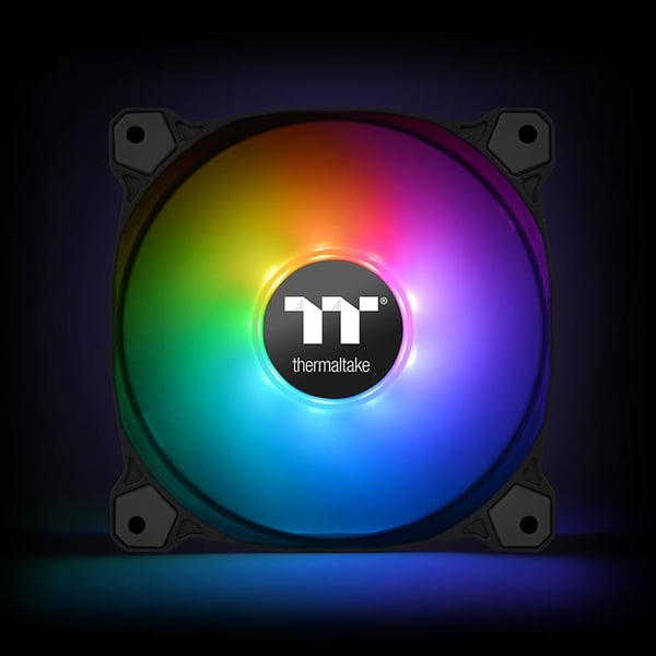 Miniatyrbillede 13 af 16: Thermaltake Pure Plus 14 RGB TT Premium Edition Processor Ventilator 14 cm Sort, Grå
