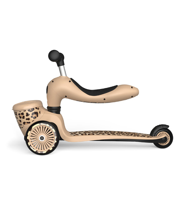 Pikkukuva 6 / 9: Scoot & Ride Highwaykick 1 Lapset Kolmipyöräinen potkulauta Beige