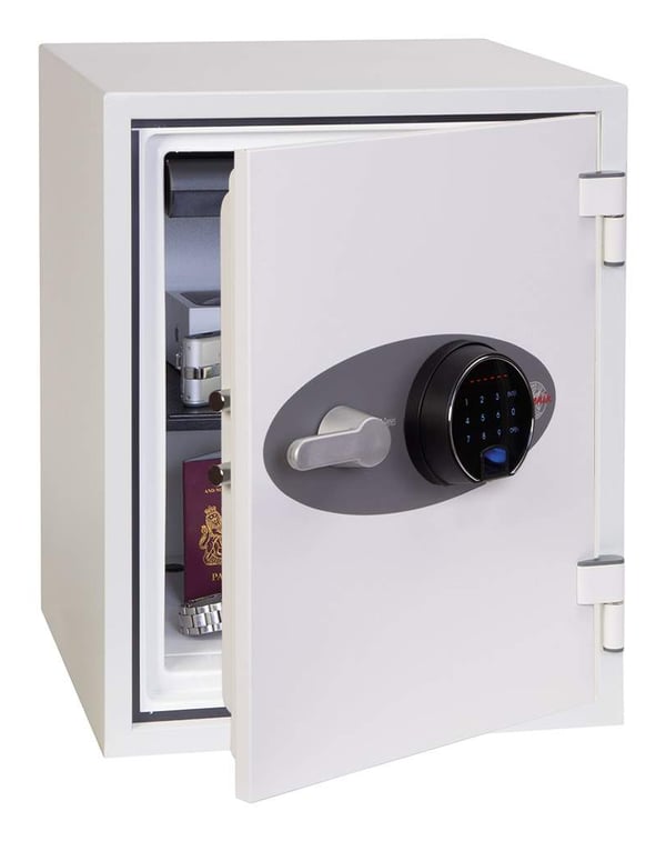 Phoenix Safe Co. Titan FS1283F Gulv pengeskab 36 L Stål Hvid