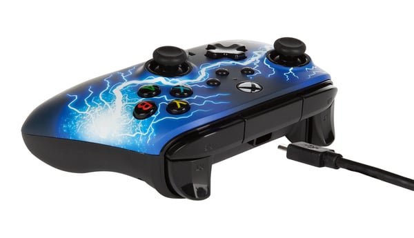 Miniatyrbillede 11 af 12: PowerA 1521745-02 spil-controller Sort, Blå USB Gamepad Analog/digital Xbox One, Xbox Series S, Xbox Series X