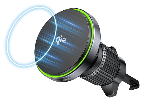 Miniatyrbillede 1 af 9: UNITEK P1404ABK01 oplader til mobil enhed IP telefon, Smartphone Sort USB Trådløs opladning Hurtig opladning Automatisk