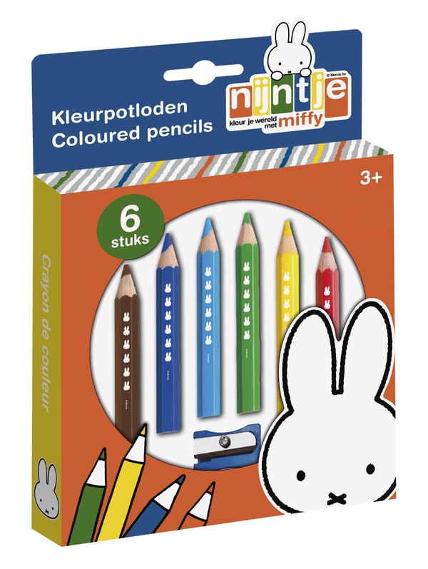 Miffy 17052 väriliitu 6 kpl