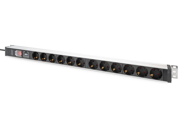 Miniatyrbillede 1 af 5: DIGITUS Strømfordelingsenhed (Rack