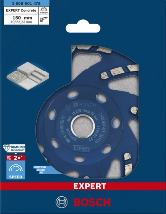 Bosch 2 608 901 478 tilbehør vinkelsliber Slibeskive