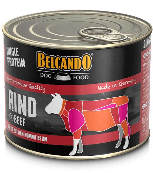 Belcando 512215 fugtig mad til hund Bøf Voksen 200 g