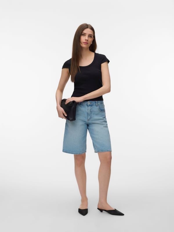 Miniatyrbild 4 av 5: Vero Moda VMCHLOE T-tröja Bomull, Elastan