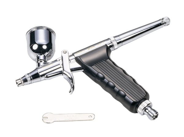 Tamiya 74510 airbrush Sort, Sølv Tyngdekraft 0,3 mm