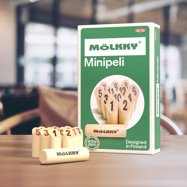 Miniatyrbillede 9 af 12: Mölkky Minipeli