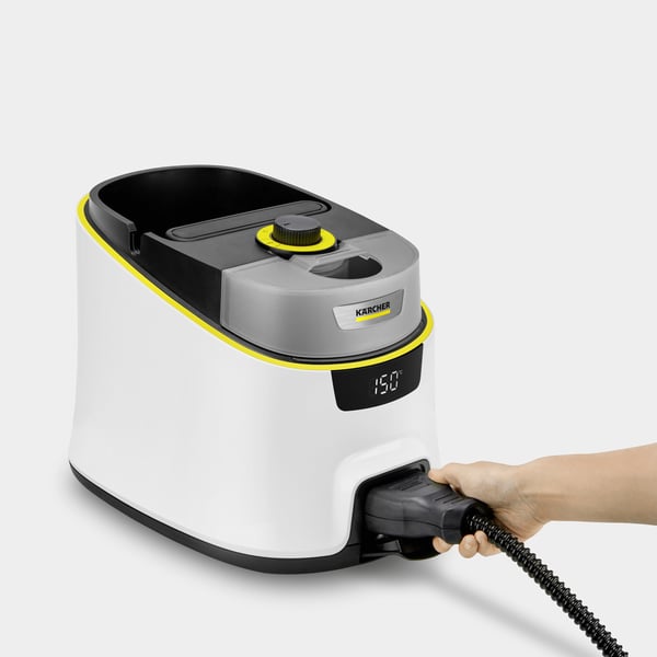 Kärcher SC 5 DELUXE SIGNATURE LINE Sylinterillinen höyrypuhdistin 1,3 L 2250 W Musta, Valkoinen