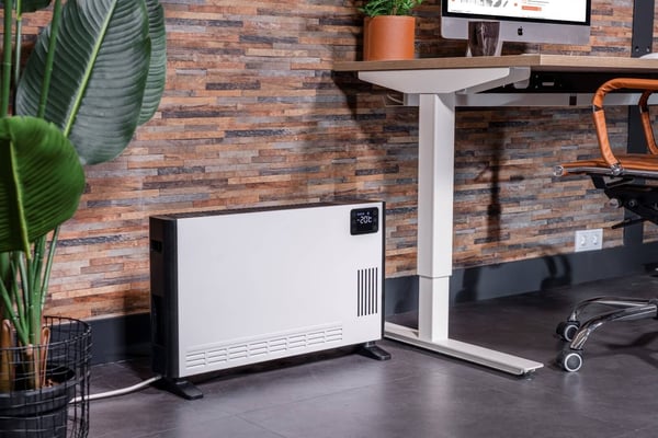 Miniatyrbillede 4 af 9: Eurom Safe-T-Convect 2400 Indendørs Hvid 2400 W Konvektor elektrisk rumvarmer