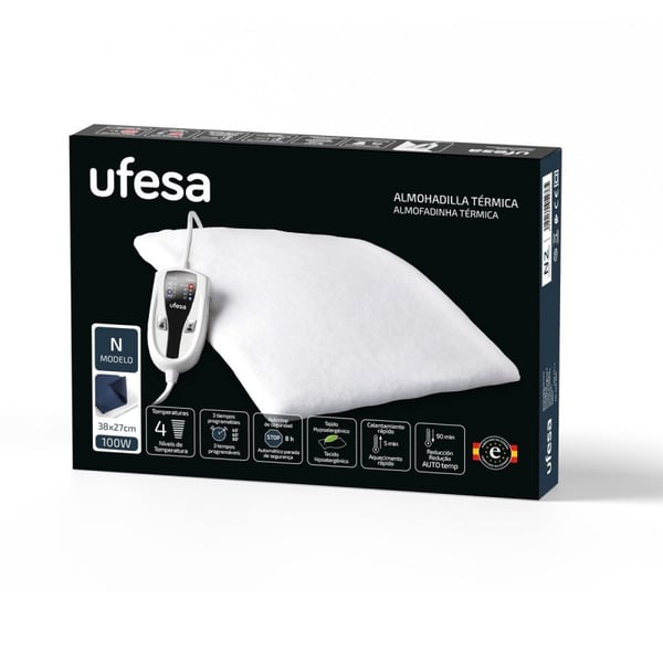 Miniatyrbillede 2 af 2: Ufesa 10105435 elektrisk varmepude 38 x 27 cm 100 W