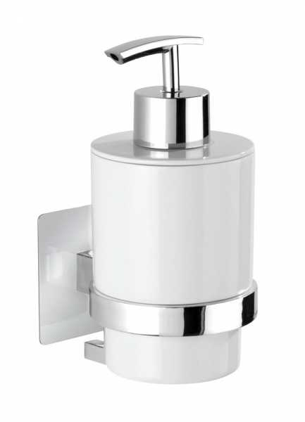 Miniatyrbillede 1 af 2: WENKO 23848100 sæbebeholder 0,25 L Rustfrit stål, Hvid