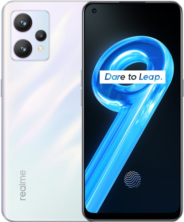 realme 9 4G 16,3 cm (6.4") Dual SIM Android 12 USB Type-C 6 GB 128 GB 5000 mAh Hvid