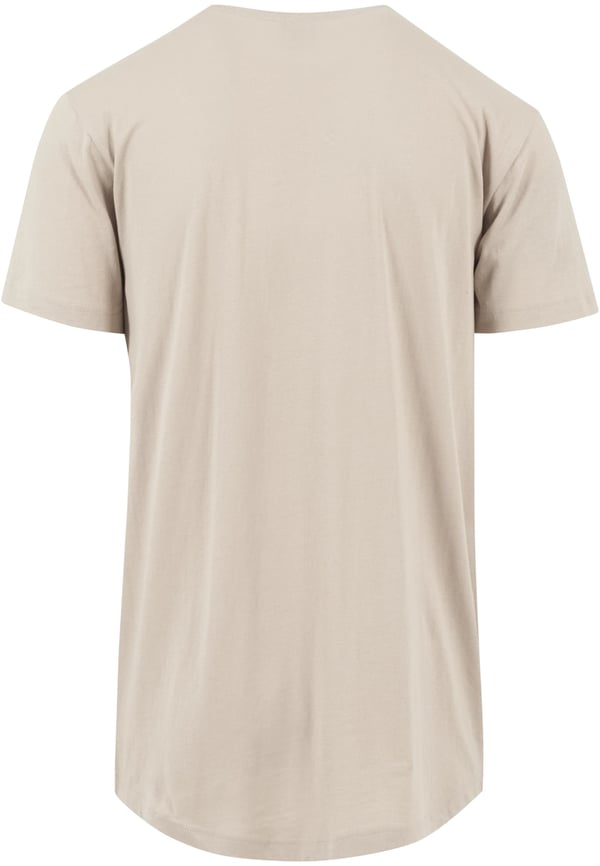 Urban Classics Shaped Long Tee T-shirt Crew neck Kort ærme Bomuld