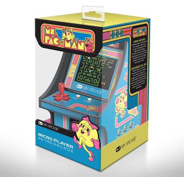 My Arcade Ms. PAC-MAN Micro Player