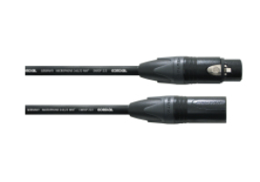 Cordial ENCORE CSM 10 FM-GOLD lydkabel 10 m XLR (3-pin) Sort