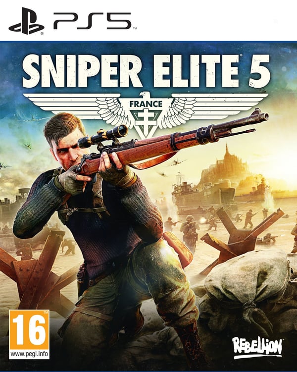 Rebellion Developments Sniper Elite 5 PS5 Vakio Saksa, Englanti, Espanja, Ranska, Italia PlayStation 5