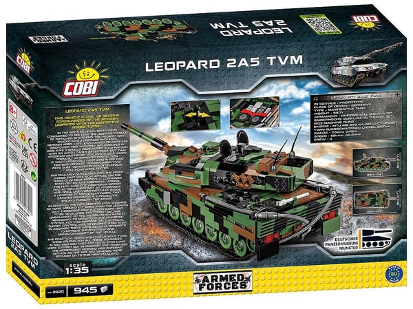 Miniatyrbild 2 av 10: COBI Leopard 2A5 TVM