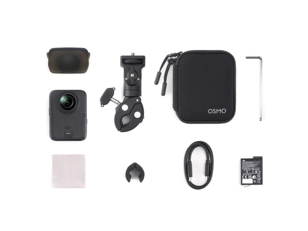DJI Osmo 360 II Riding Combo sportkameror 8K Ultra HD CMOS 25,4 / 1,1 mm (1 / 1.1") Wi-Fi 183 g