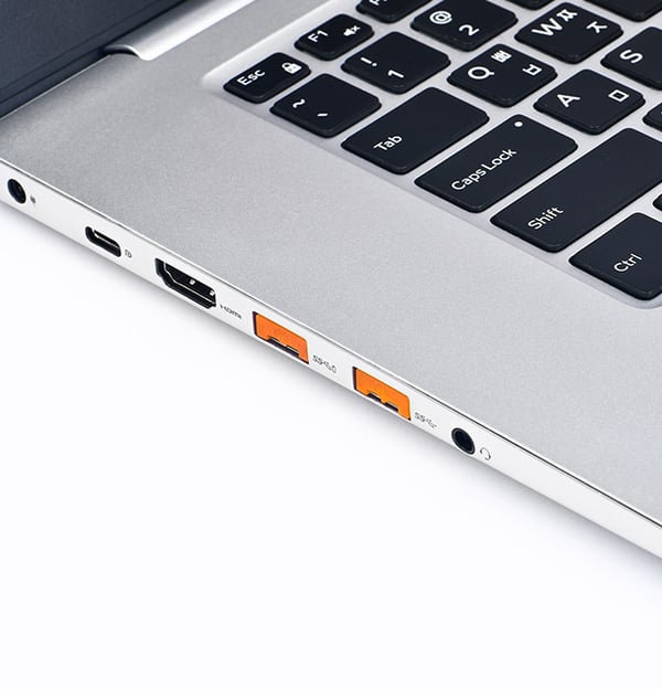 Pikkukuva 3 / 3: Smartkeeper UL03PKOR portin lukitsin Portin lukitsin + avain USB A-tyyppi Oranssi 6 kpl