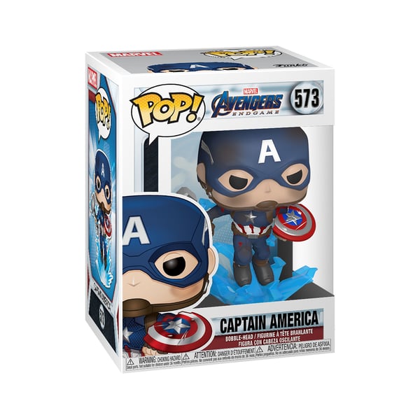 FUNKO POP! Captain America with Broken Shield
