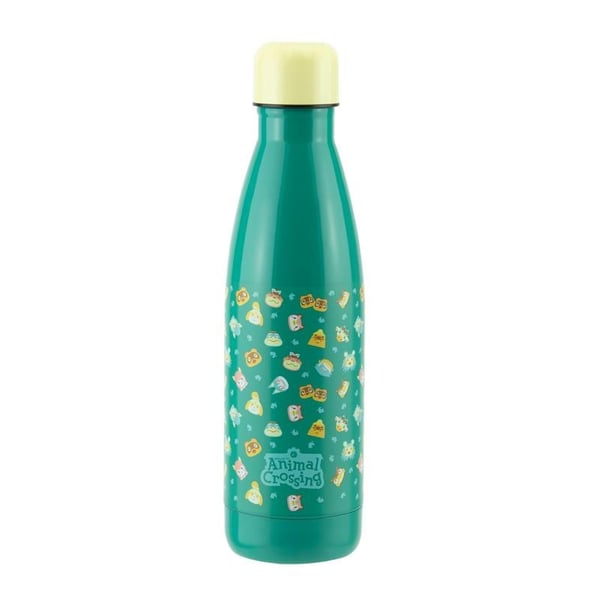Miniatyrbillede 1 af 4: Paladone Animal Crossing Metal Water Bottle Dagligt forbrug 460 ml Rustfrit stål Turkisfarve