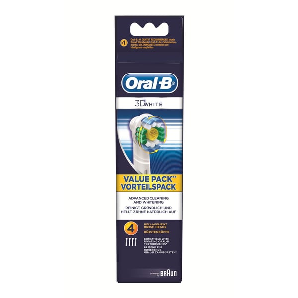 Oral-B 3D White 4 styck Multifärg