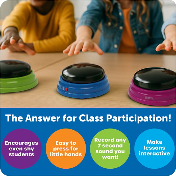 Learning Resources Recordable Answer Buzzers motorspel