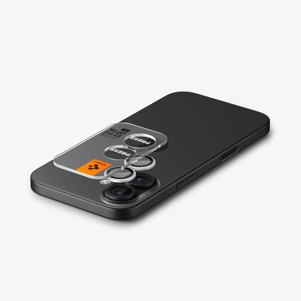 Spigen Optik Pro EZ Fit Kameran linssisuoja Apple 2 kpl