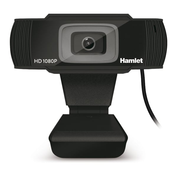 Hamlet HWCAM1080 webbkameror 2 MP 1920 x 1080 pixlar USB 2.0 Svart