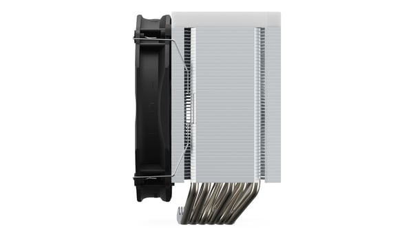 Miniatyrbillede 9 af 15: SilentiumPC Fortis 5 ARGB Processor Luftkøler 14 cm Sort, Grå, Stål