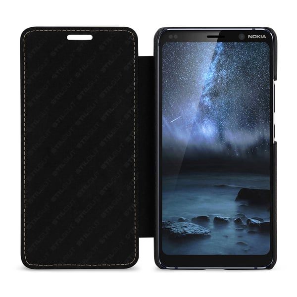 Stilgut B07Q64PHGH mobiltelefon etui 15,2 cm (5.99") Folie Sort