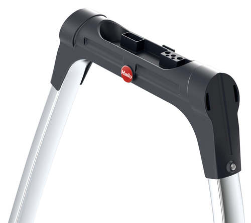 Miniatyrbild 6 av 7: Hailo LivingStep Comfort Plus Trappstege Aluminium, Svart