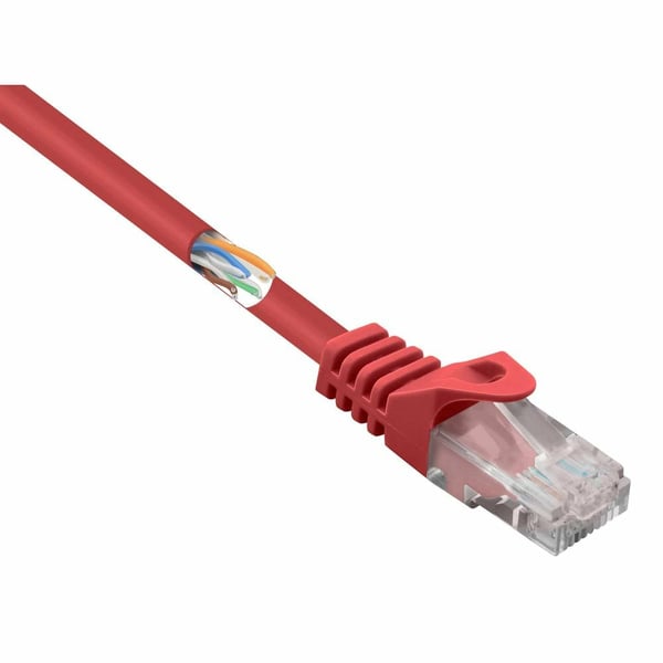 Miniatyrbillede 1 af 4: Renkforce RF-5043842 netværkskabel Rød 0,5 m Cat5e U/UTP (UTP) Rund