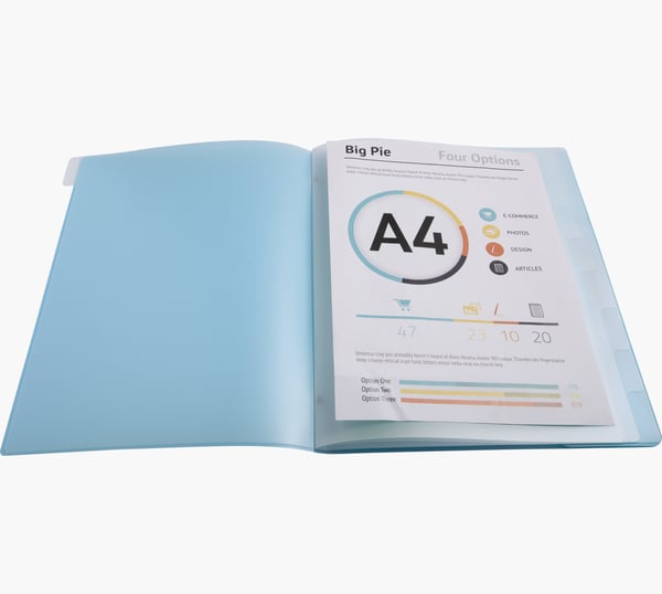 Exacompta 56279E folder Polypropylen (PP) Forskellige farver A4