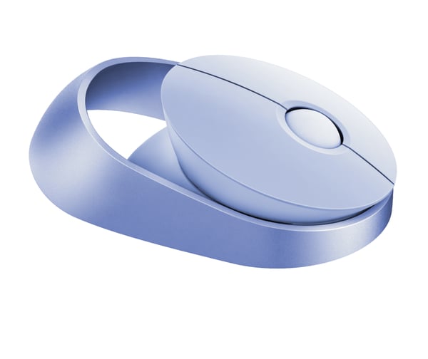 Rapoo Ralemo Air 1 mus Rejse RF trådløs + Bluetooth Optisk 1600 dpi