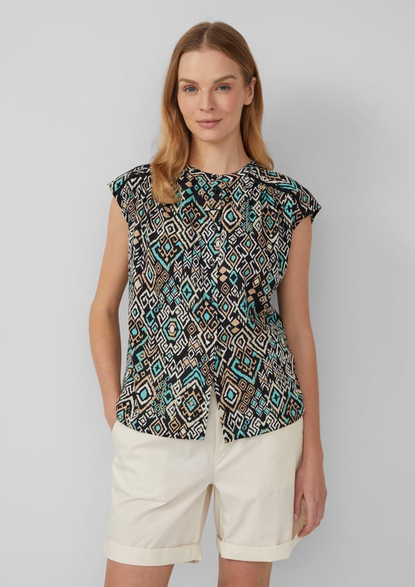 s.Oliver 2165763.99A2.48 skjorte & top Bluse Ærmeløs