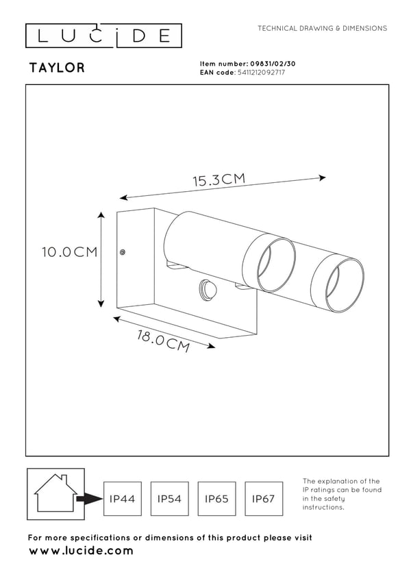 Pikkukuva 4 / 8: Lucide 09831/02/30 luokittelematon