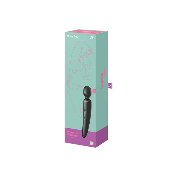 Miniatyrbild 4 av 4: Satisfyer Wand-er Woman Vibratorstav Ambidextrous