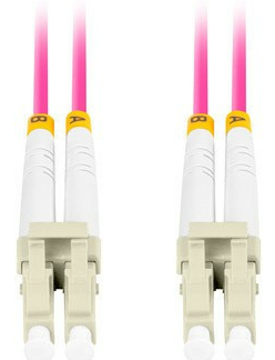 Miniatyrbillede 4 af 4: Lanberg FO-LULU-MD41-0005-VT InfiniBand og fiberoptisk kabel 0,5 m LC LC/UPC Violet