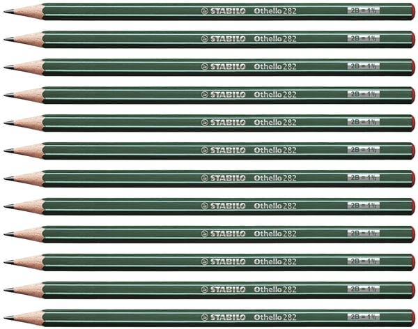 STABILO Othello B 12 styck