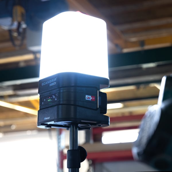 SCANGRIP Area 10 Connect Svart, Vit LED 84 W