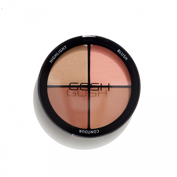 GOSH Contour'n Strobe Kit ansiktspuder 20 g 002 Medium