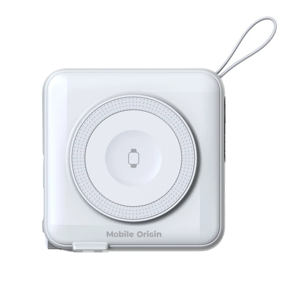 Miniatyrbillede 11 af 16: Mobile Origin PBT-03L-WHT powerbank Lithium polymer (LiPo) 10000 mAh Trådløs opladning Hvid