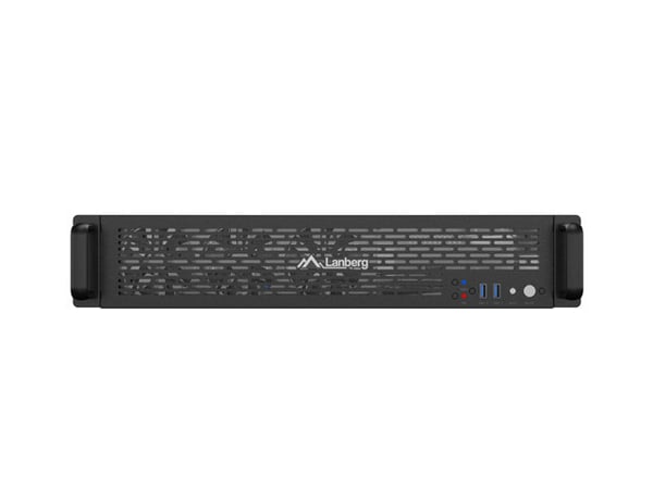 Lanberg SC01-5202-12B modulärt serverchassi Rack (2U) 0 GB
