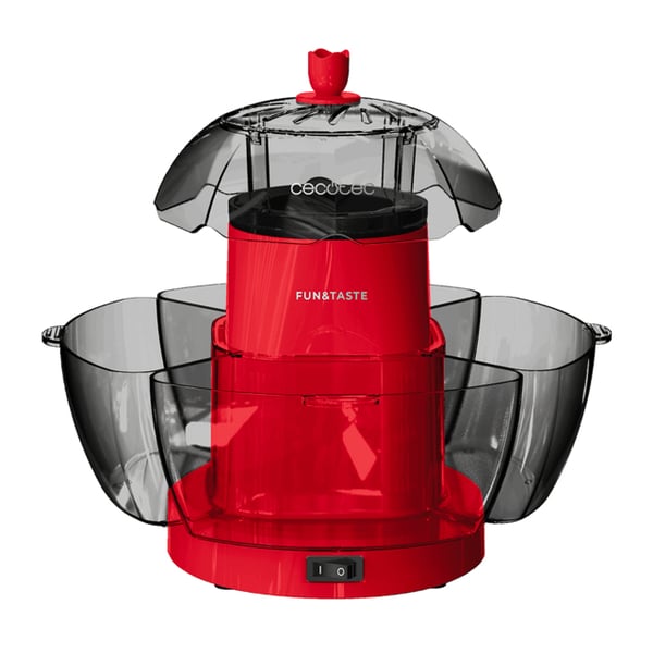 Cecotec Fun&Taste P'Corn Lotus popcornmaskine Rød 18 L 2 min. 1200 W