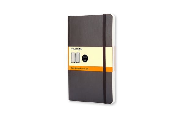 Moleskine QP616 muistikirja A5 192 arkkia Musta
