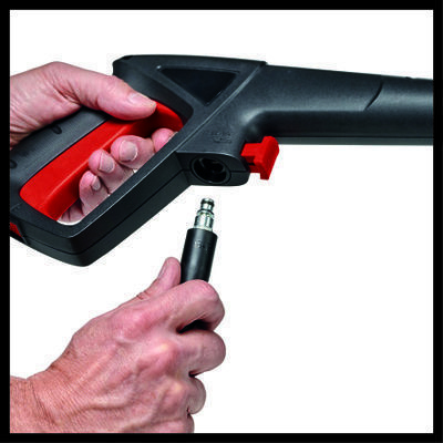 Einhell TC-HP 90 högtryckstvätt Upprätt Elektrisk 372 l/h Röd